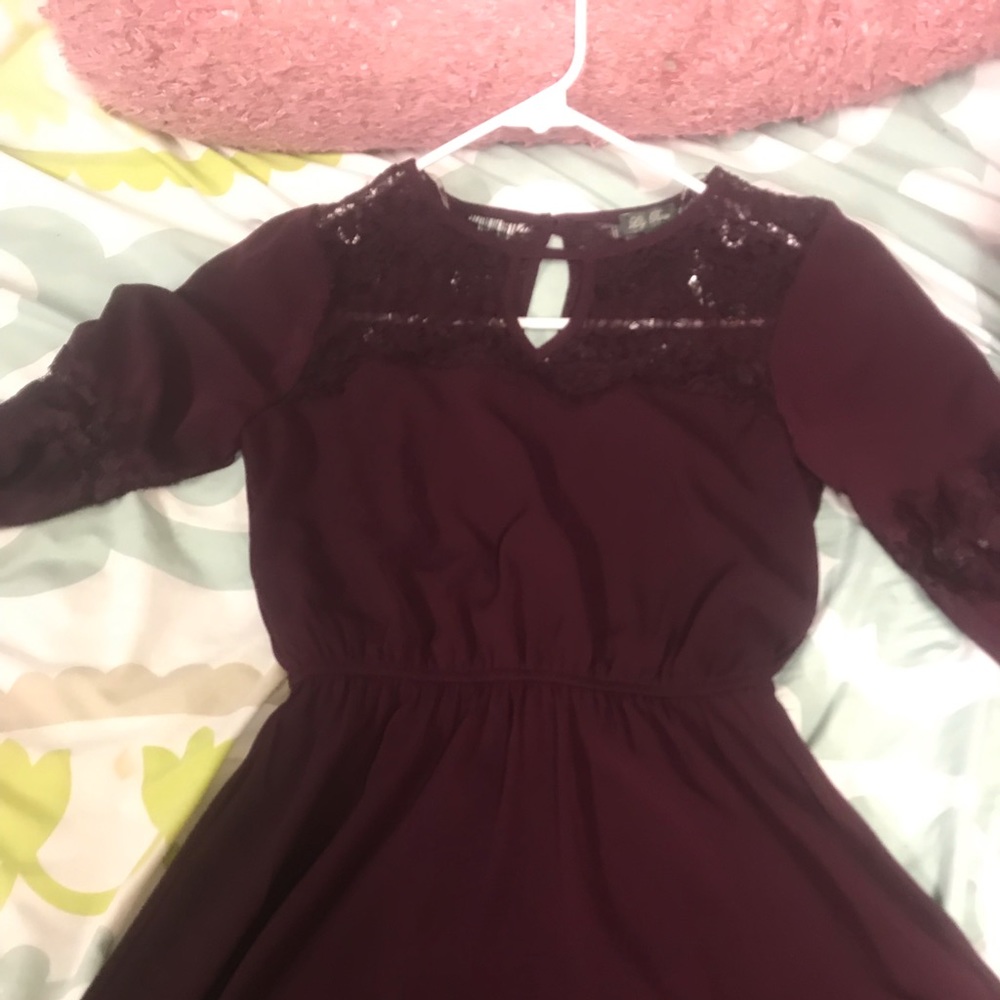 Red dress